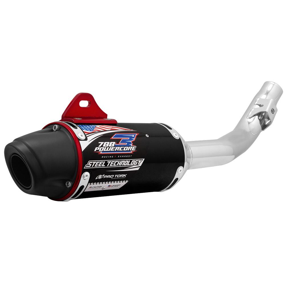Escapamento Esportivo Em Aço PRO Tork Powercore 3 Steel Technology Moto Crf 230 2007 Até