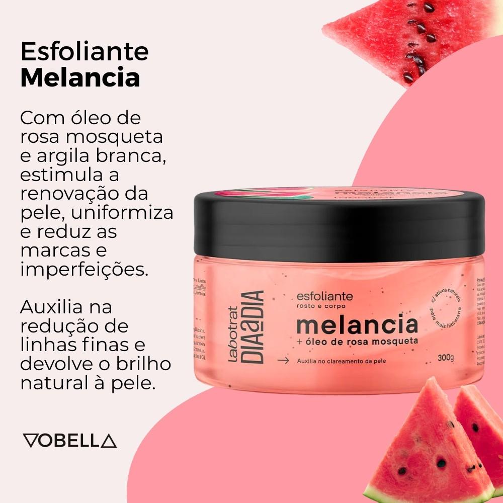 Esfoliante Creme Melancia Com Argila Branca Labotrat 300g