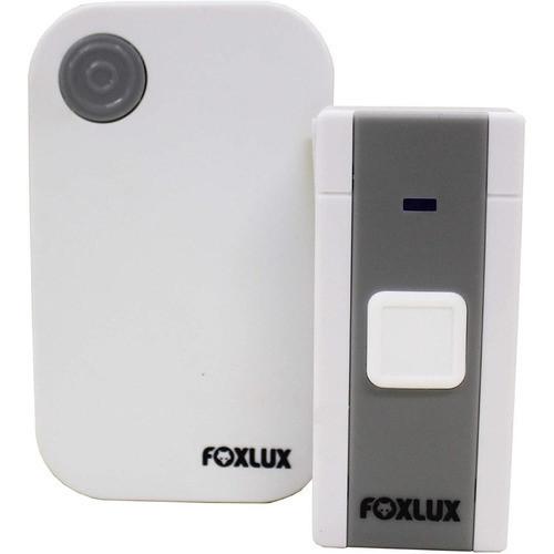 Campainha Sem Fio Bivolt Branca Foxlux