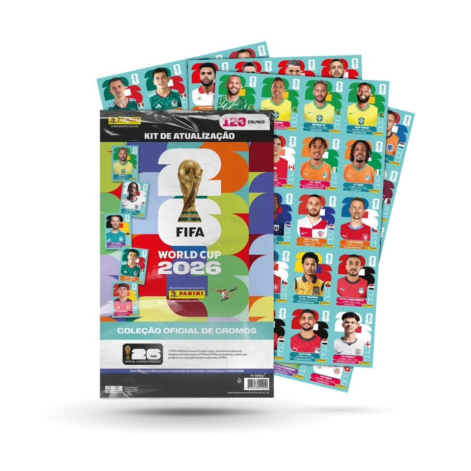 Copa Do Mundo 2026 - Kit De Atualização - Fifa World Cup 2026 - Novo - Editora Panini - Fifa World Cup