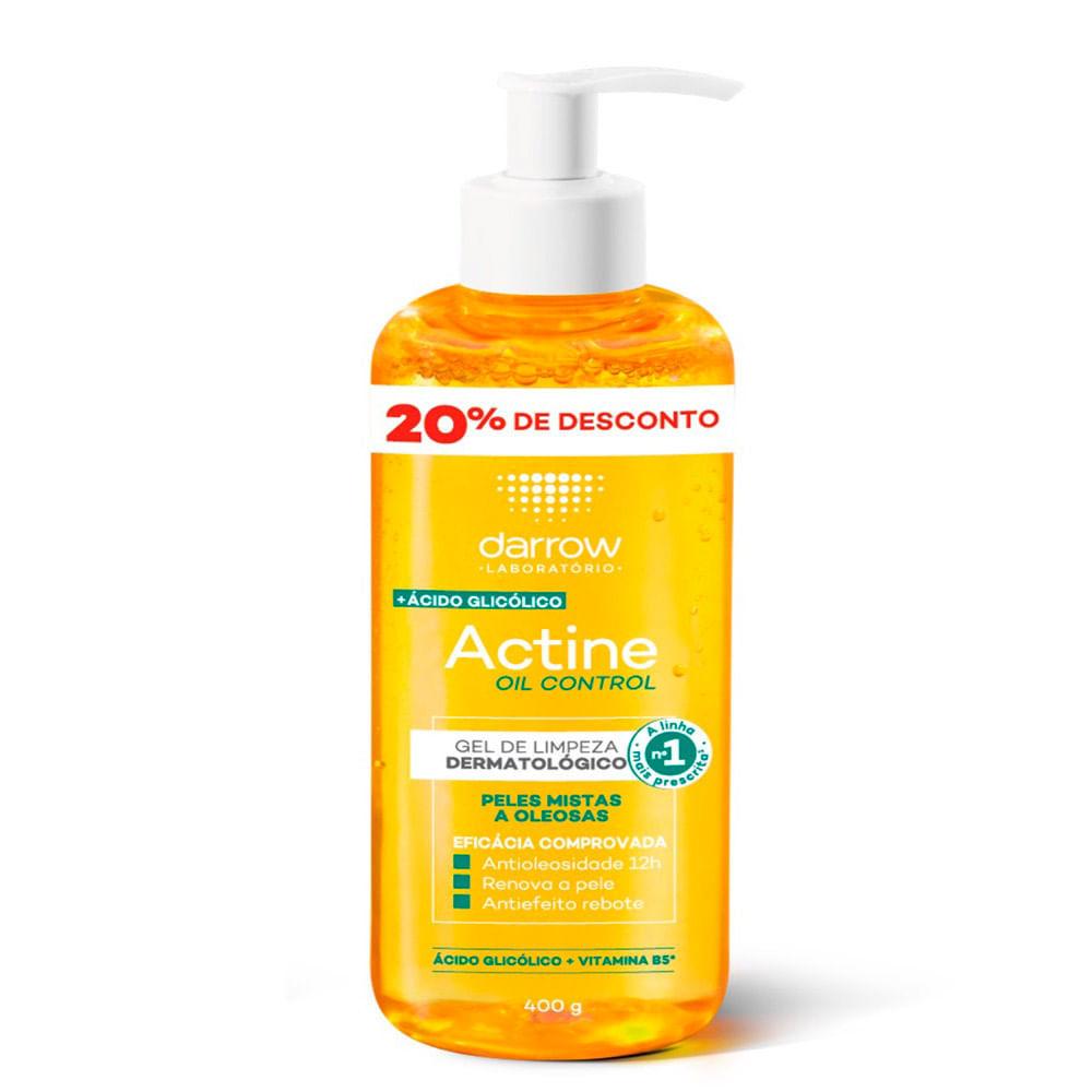 Actine Oil Control Gel De Limpeza Pele Mista A Oleosa Com 20 De Desconto 400g