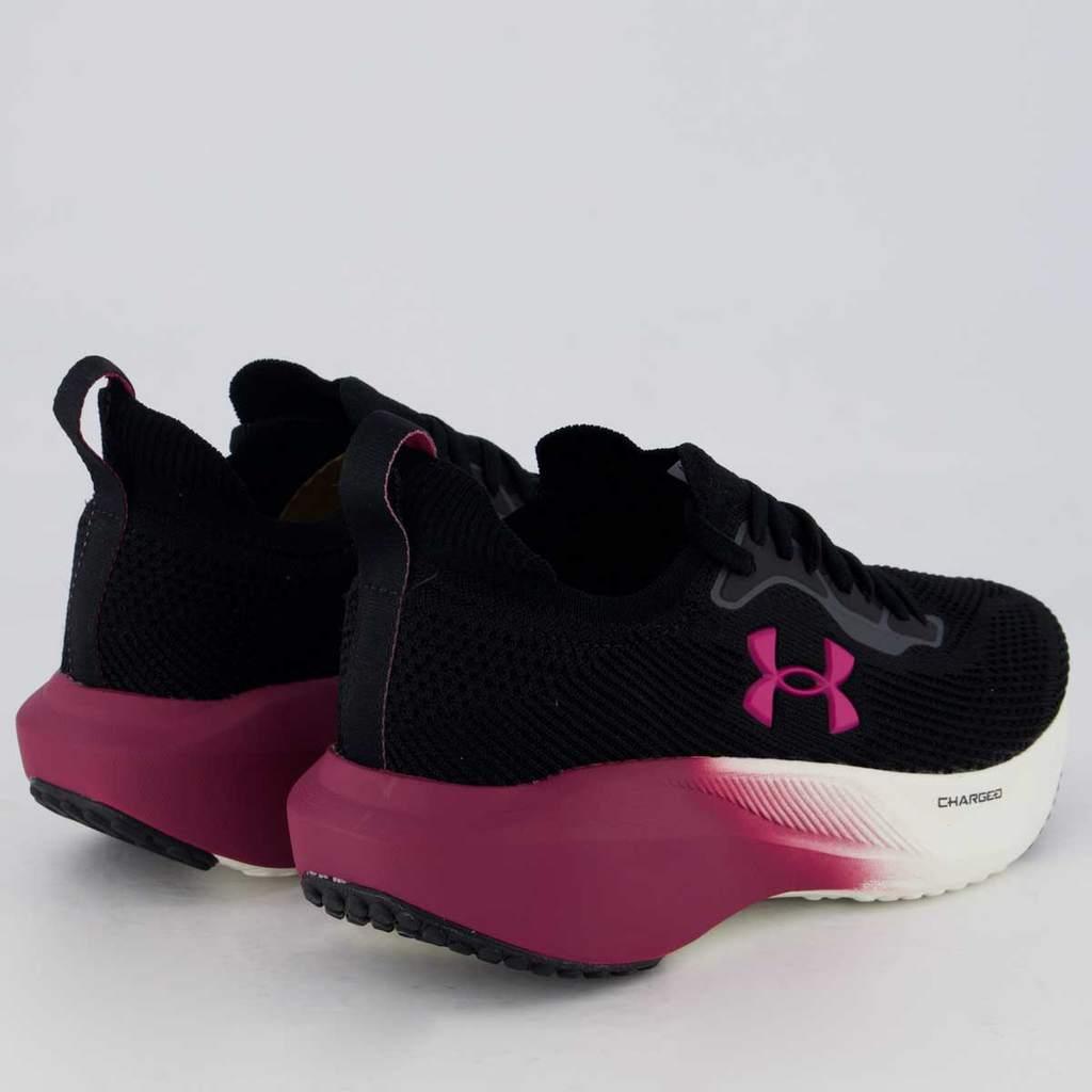 Tênis Under Armour Charged Slight 3 Se Feminino Preto E Roxo