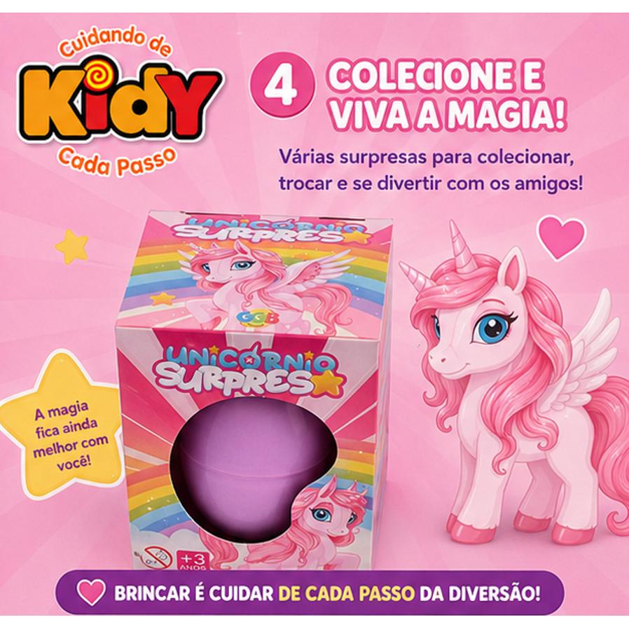 Ovo Supresa Unicórnio Diversos Magico Fofo Brincar