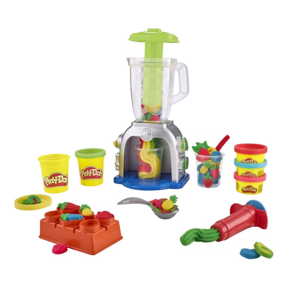 Massa De Modelar Play-doh Liquidificador Smoothies Coloridos