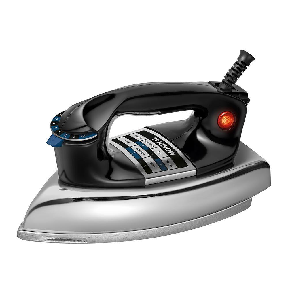 Ferro A Seco Mondial 1400w Preto E Cromado Fs-01-bi 220V