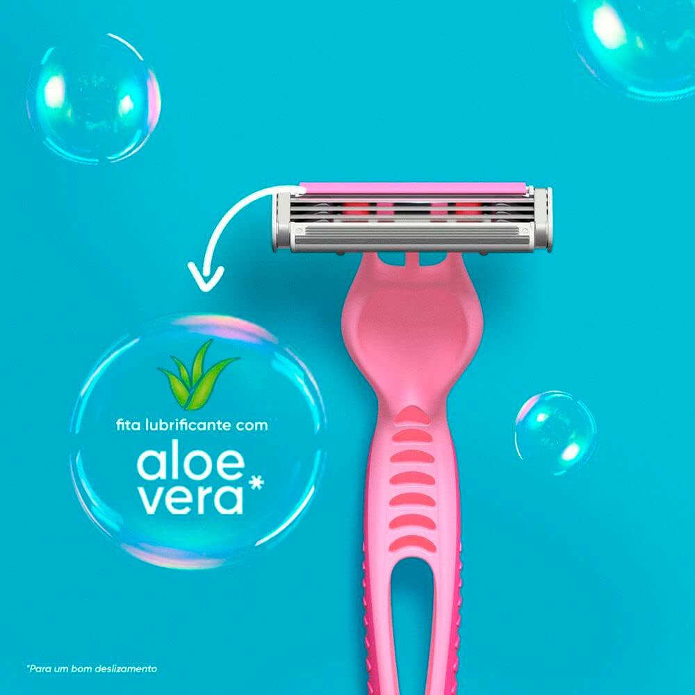 Aparelho De Depilar Gillette Simply Vênus 3 Com 2 Unidades