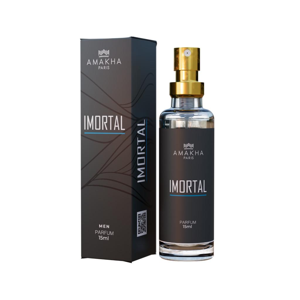 Kit Duo Imortal - Perfume De 15ML + Body Splash De 100ml