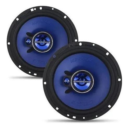 Kit 2 Pares De Auto Falante 5 E 6 Polegadas Triak 400 Wrms Azul