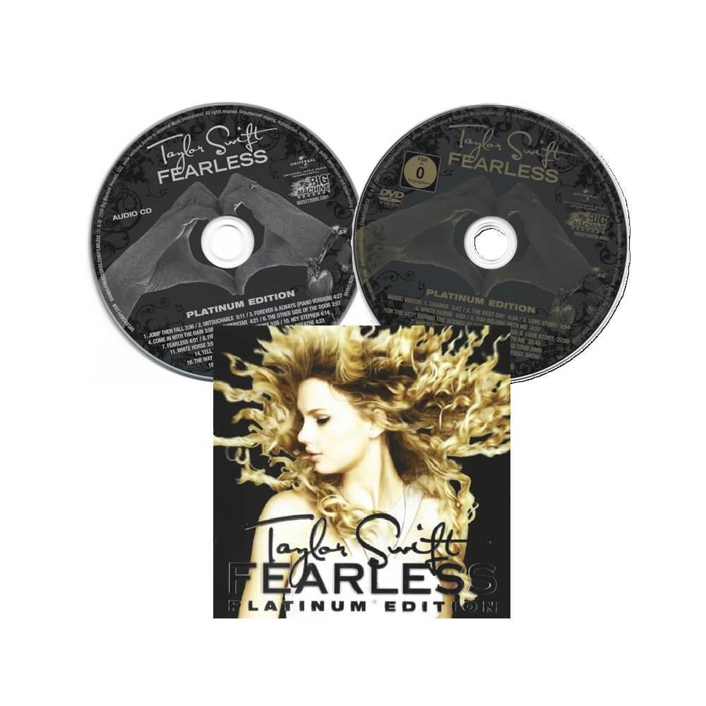 Cd Taylor Swift - Fearless (cd+dvd Platinum Edition) - Importado