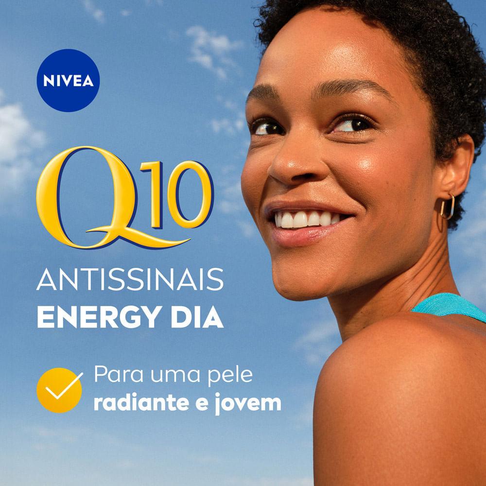 Creme Facial Nivea Antissinais Q10 Energy Dia FPS 15 50g