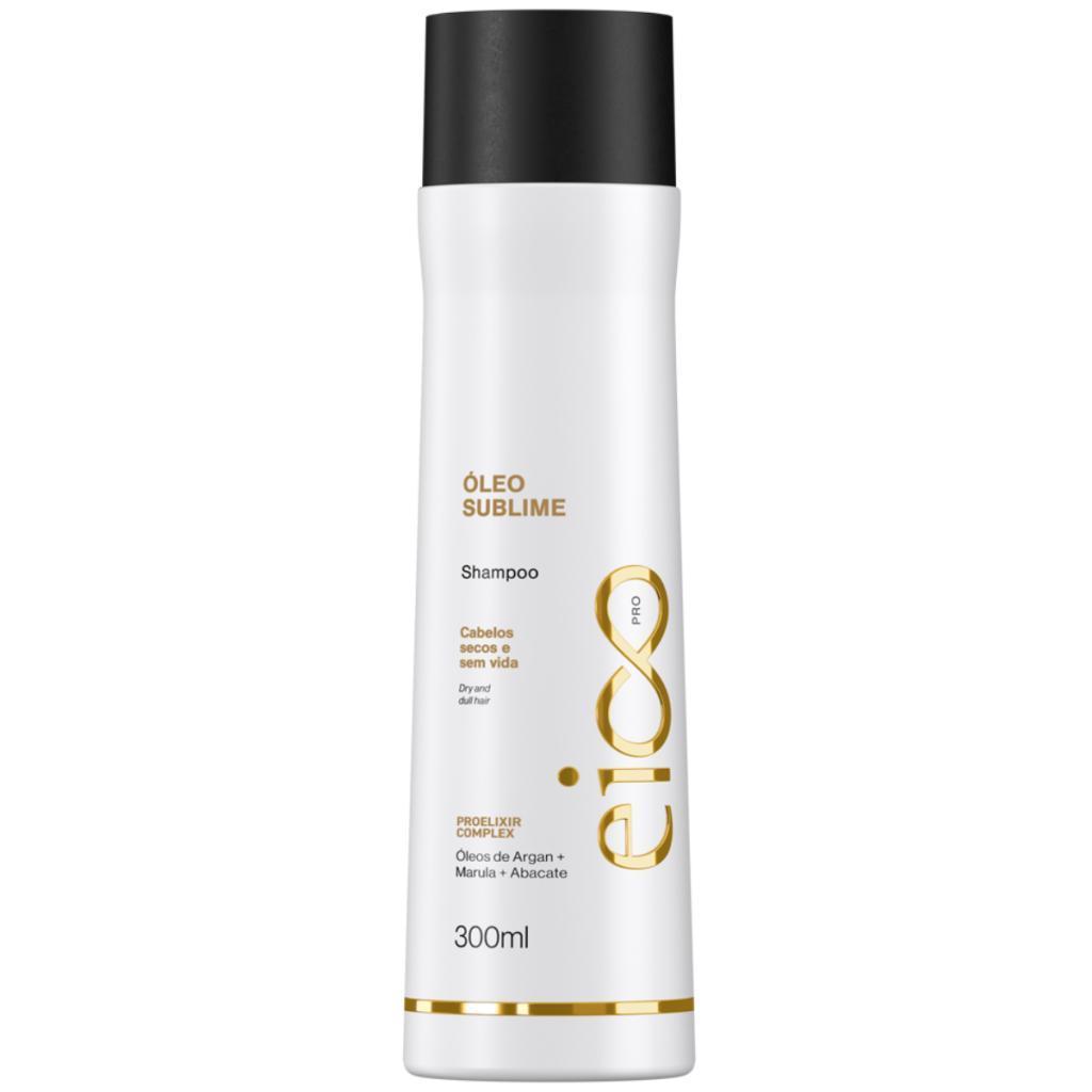 Kit Eico Shampoo 300ml Máscara Tratamento Nutrição 300ml Óleo Sublime