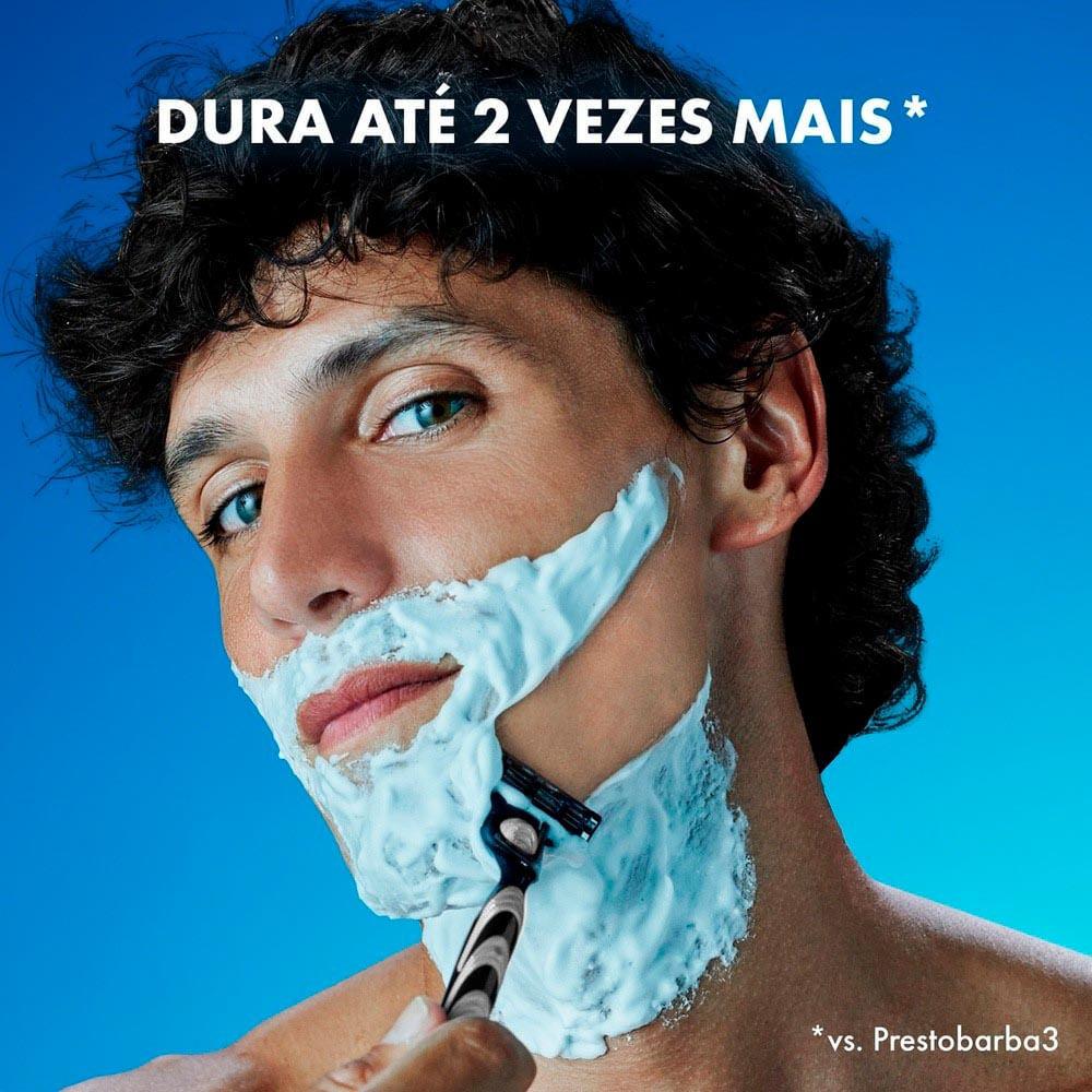 Aparelho De Barbear Gillette Mach3 Recarregável+ 1 Carga