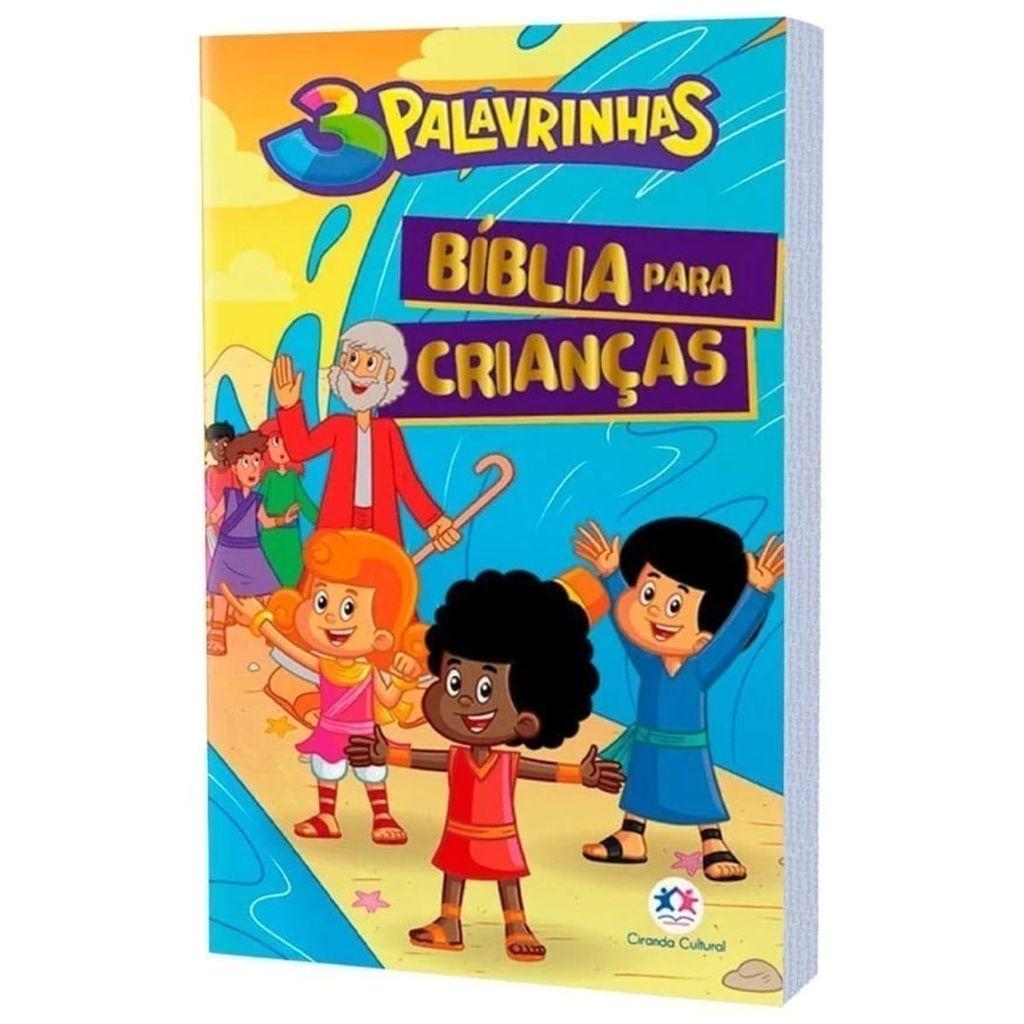 Almofadado Médio 3 Palavrinhas Bíblia Para Crianças