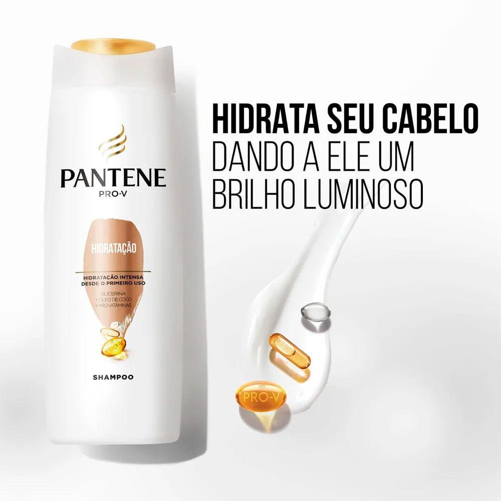 Kit Pantene Shampoo 350ml + Condicionador 175ml Hidratação