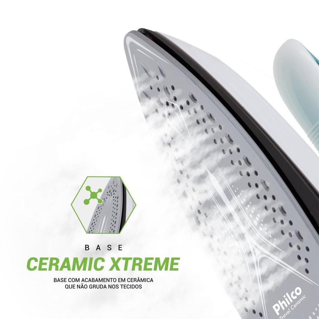 Ferro De Passar A Vapor Philco Travel Ceramic Bivolt