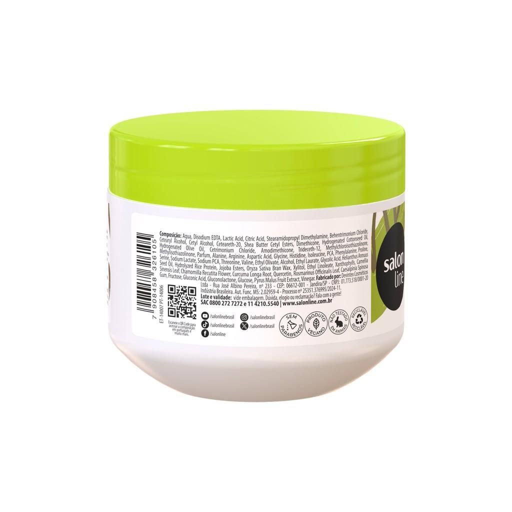 Kit Máscara + Creme Para Pentear Meu Liso Antiporosidade