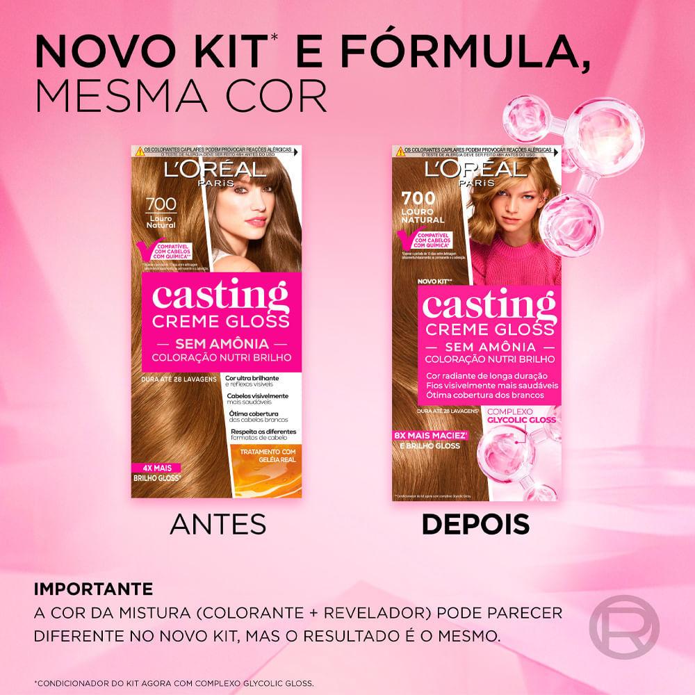 Tintura Casting Creme Gloss Louro Natural 700