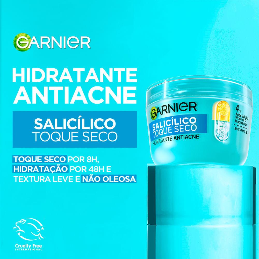 Creme Hidratante Facial Garnier Antiacne Salicílico Toque Seco 85g
