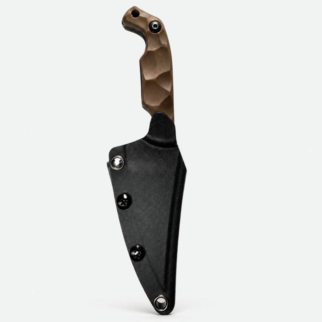 Faca Tática Full Tang 3cr13 Camping Bushcraft Edc Bainha Luatek Slk-d201