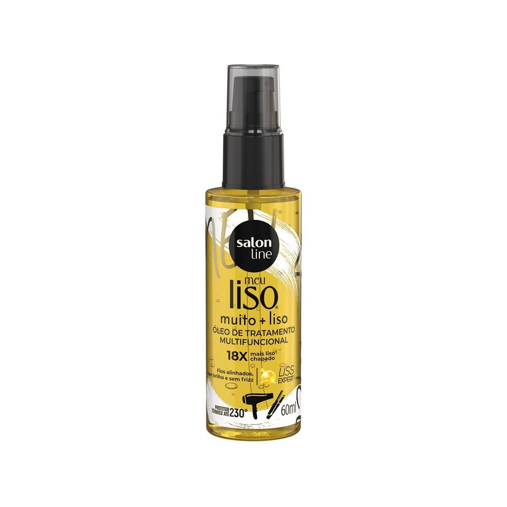Óleo De Tratamento Multifuncional Meu Liso Muito + Liso 60ml