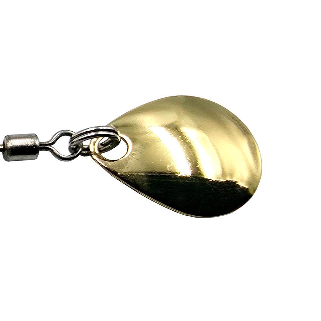 Isca Artificial Little Spin Colher Redonda Pequena 3cm 10g Pirulito - Yara Cor 12