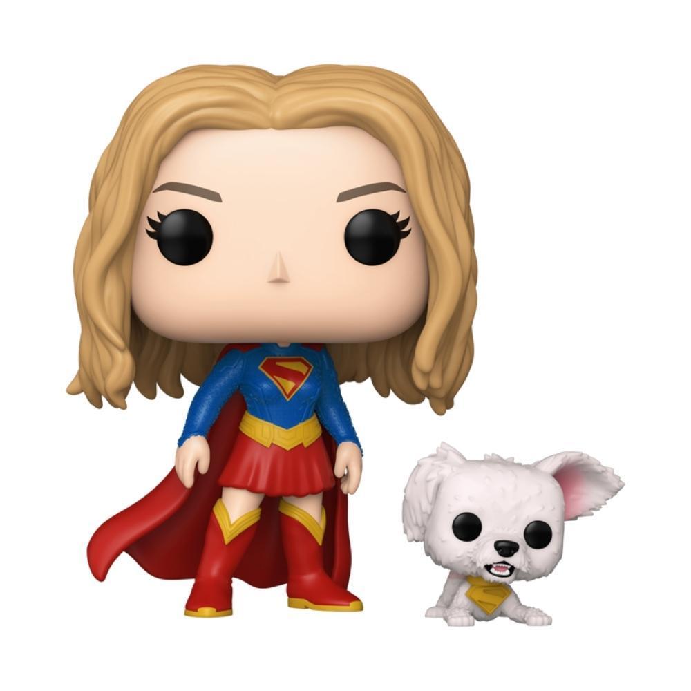Boneco Funko Pop Dc Comics Supergirl - Supergirl E Kripto