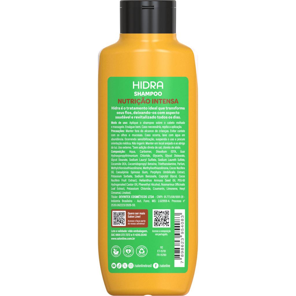 Kit Shampoo E Condicionador Hidra Óleo De Coco Salon Line 300ml