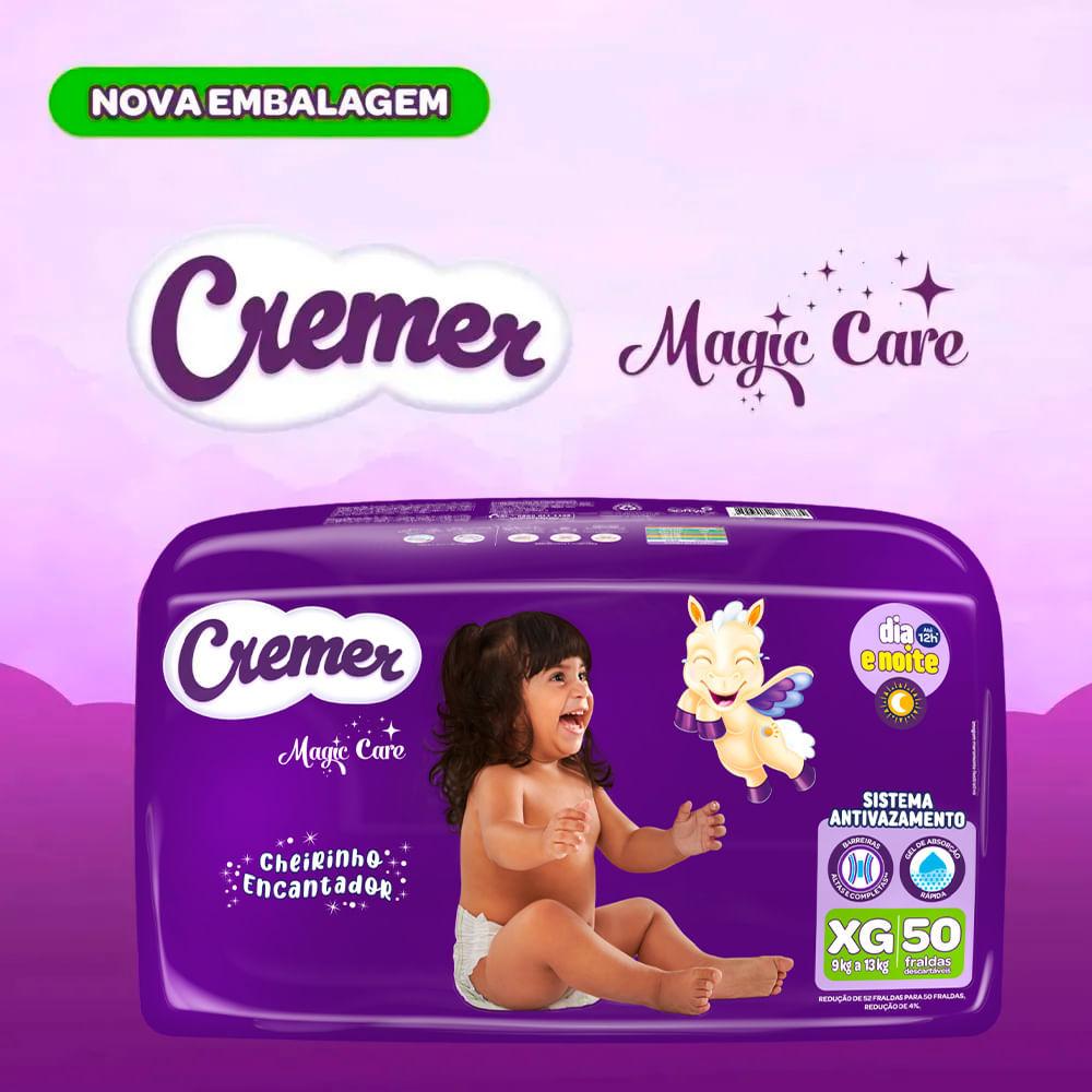 Fralda Descartável Cremer Magic Care Hiper Xg 50 Tiras