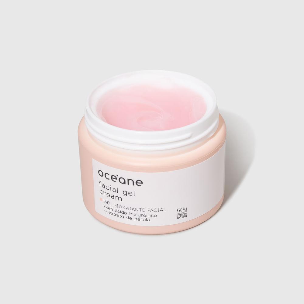 Gel Hidratante Facial Com Extrato De Pérola - Facial Gel Cream 50g