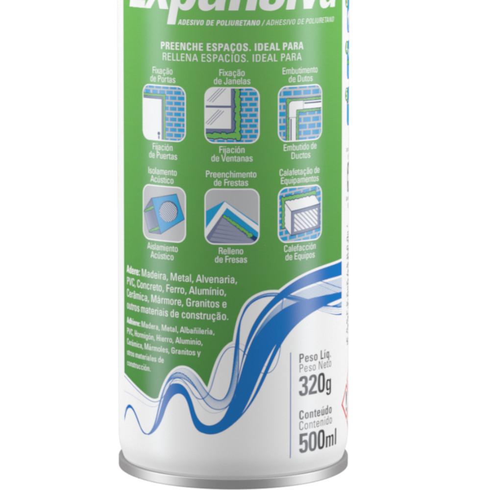 Espuma Expansiva De Poliuretano 320g - Tekbond