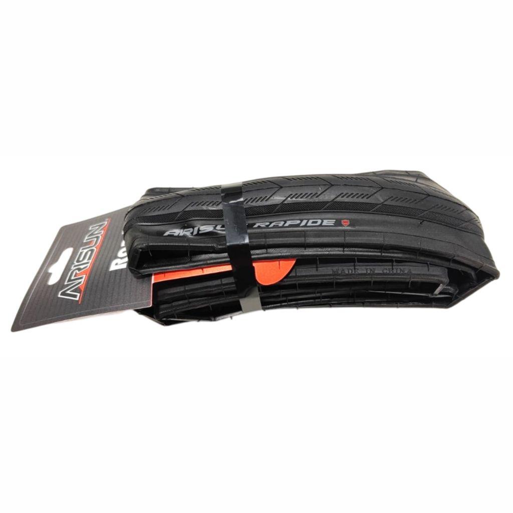 Pneu Arisun Rapide Road Speed 700x28 Kevlar 60 Tpi Cor Preto