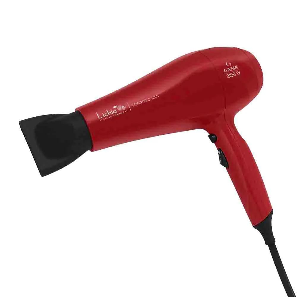 Secador De Cabelo Gama Lichia Ceramic Íon 2100w 127V Com Difusor