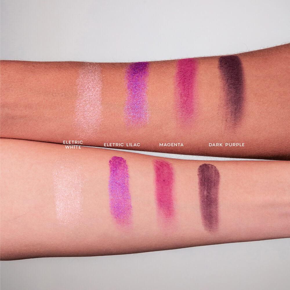 Kit Paleta De Sombras Night Glam + Caneta Delineadora Océane Edition (2 Produtos)