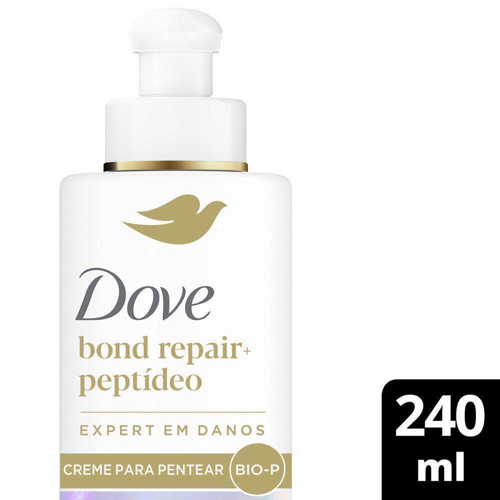 Creme Para Pentear Dove Bond Repair + Peptídeo 240ml