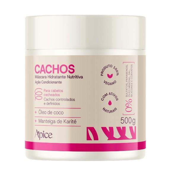 Mascara Hidratante Nutritiva Apice Cachos 300g 500g