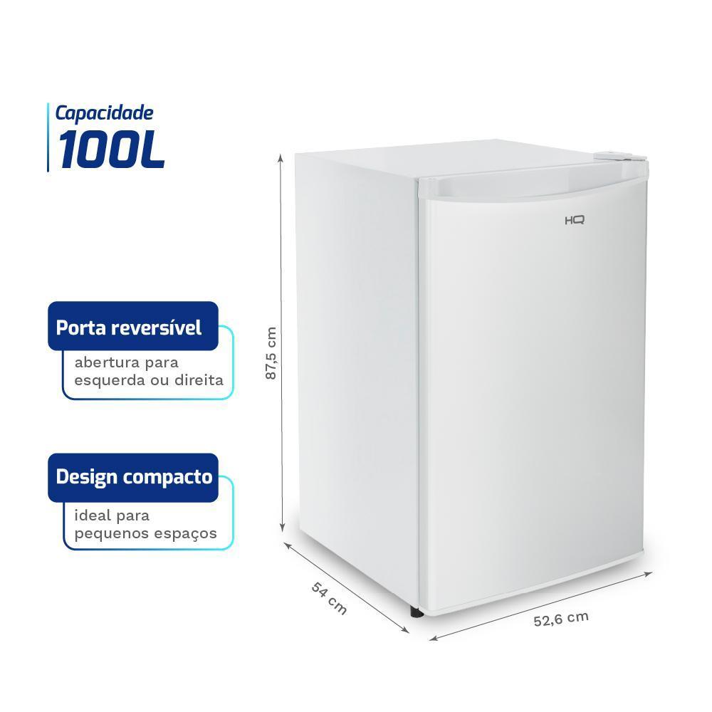 Freezer E Conservador Vertical Hq 100 Litros Branco Hq-100fvdx