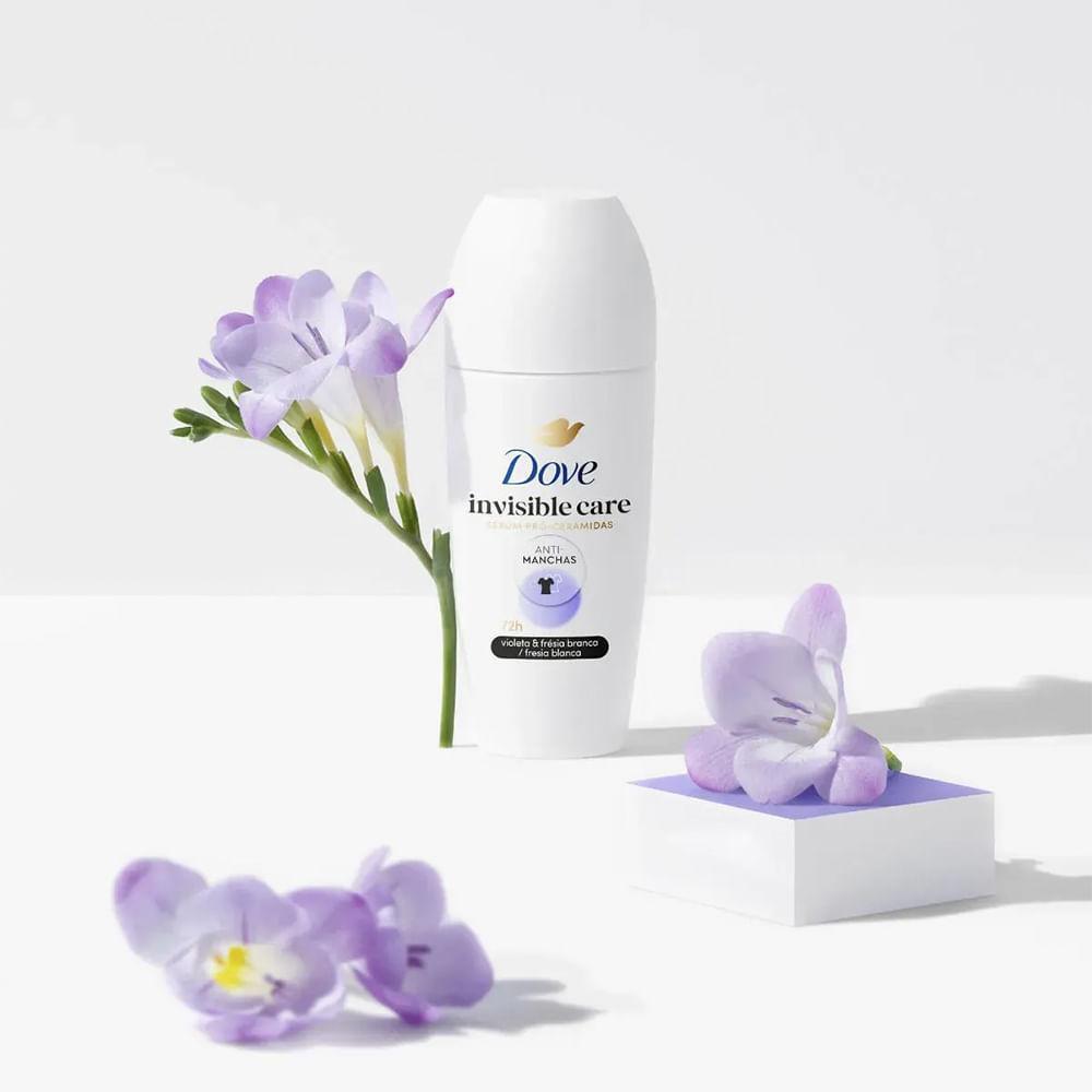Kit Desodorante Roll On Dove Invisible Care 50ml - 3 Unidades