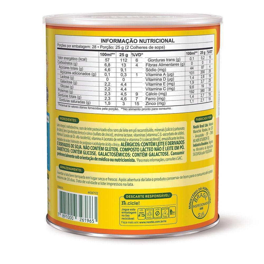 Composto Lácteo Ninho Zero Lactose 700g