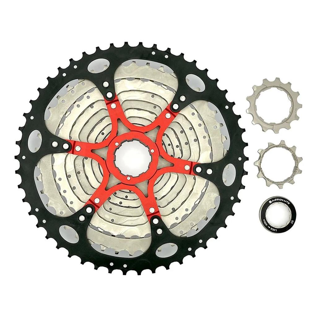 Cassete K7 11v Absolute 11/50d Prata C/Preto 1x11v Mtb