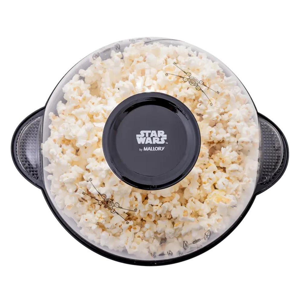 Pipoqueira Elétrica Mallory Star Wars Bowl Com Tampa Transparente