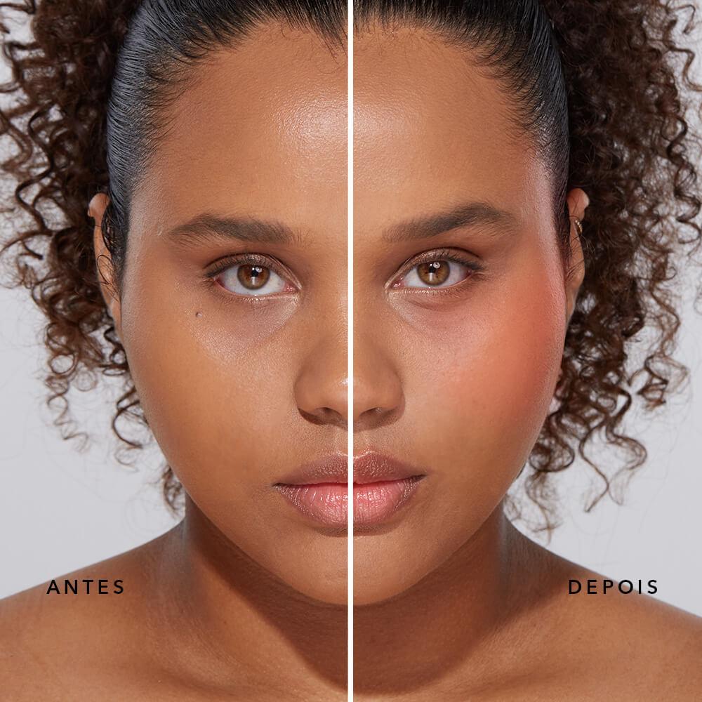 Kit Blush Em Bastão Coral + Iluminador Em Bastão Bronze Océane Edition (2 Produtos)