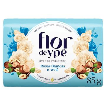 Sabonete Barra Rosas Brancas E Avelã Flor De Ypê