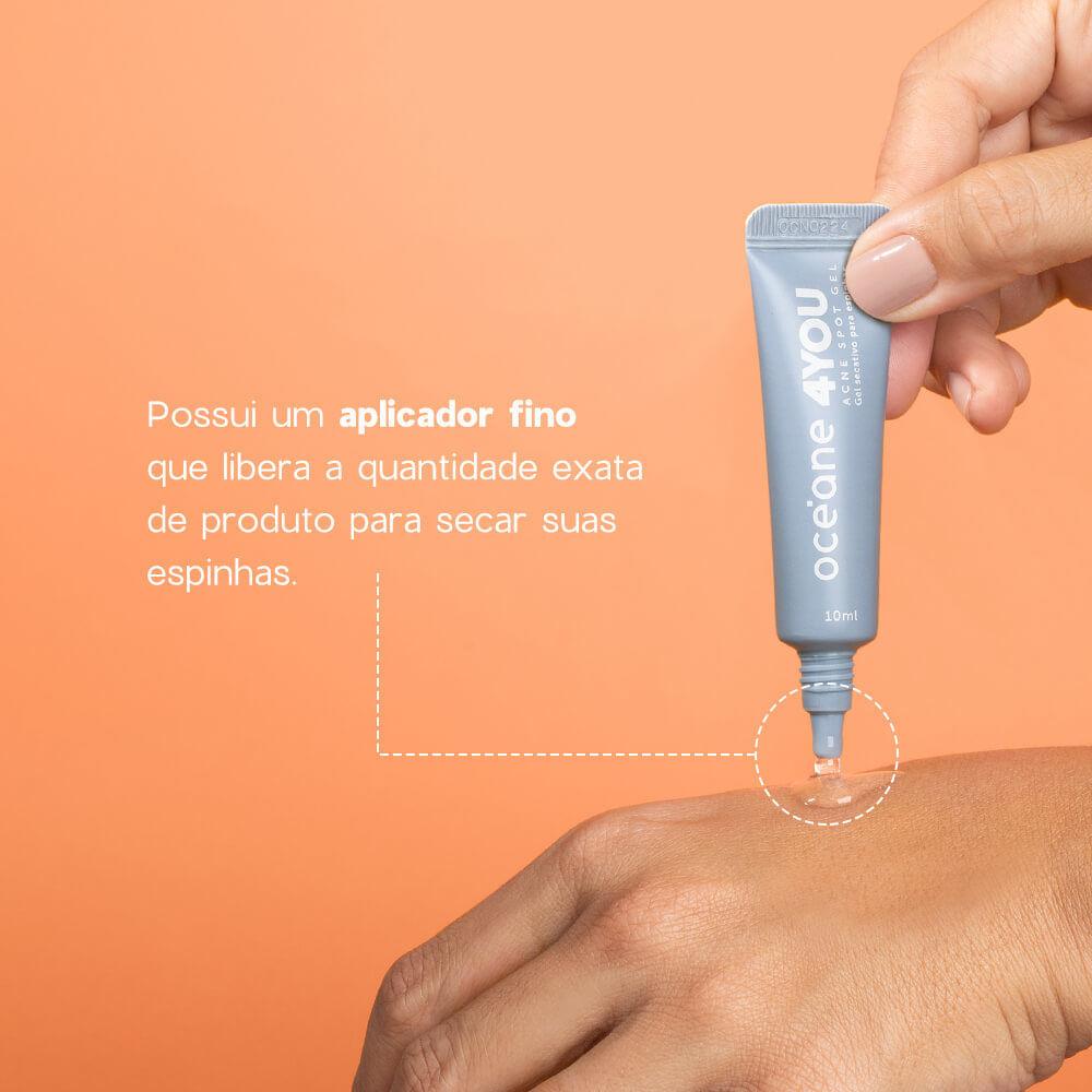 Gel Secativo Para Espinhas Com Ácido Glicólico - Acne Spot Gel 4you 10ml