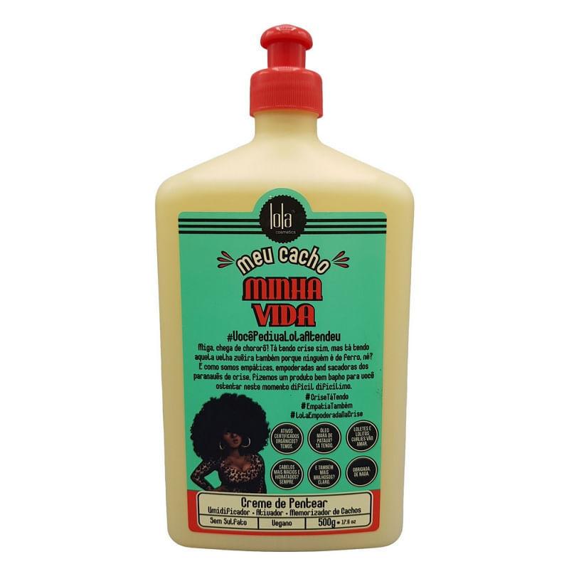 Creme Para Pentear Lola Meu Cacho Minha Vida 500g