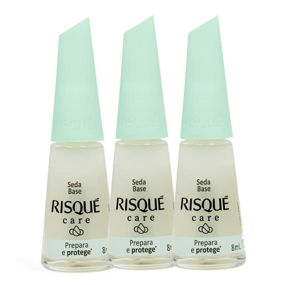 Kit 3 Seda Base Risqué Care 8ml