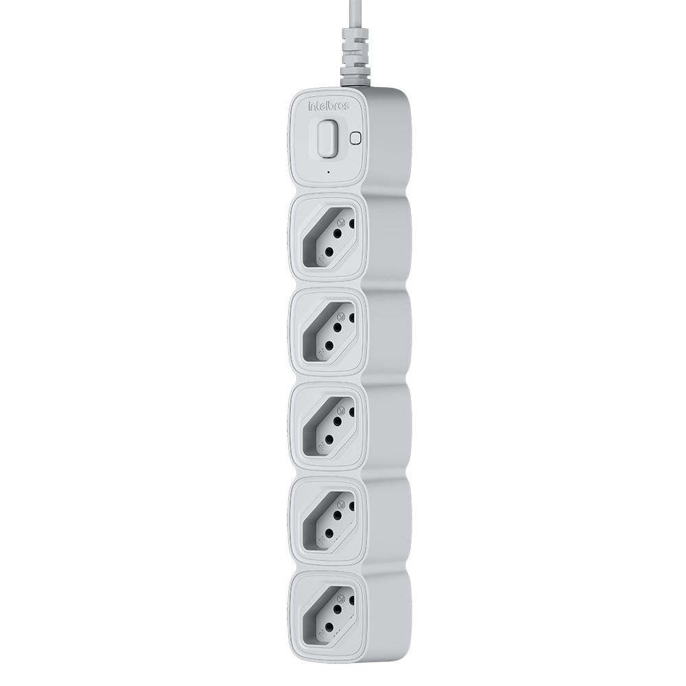 Protetor Eletrônico Intelbras Com 5 Tomadas Epe 2005 Branco