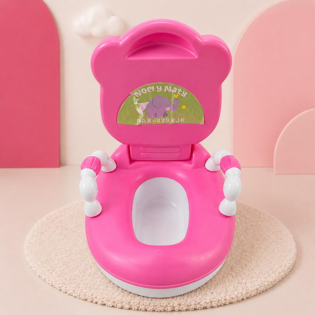 Troninho Infantil Desfralde Privadinha Panda Rosa Deend