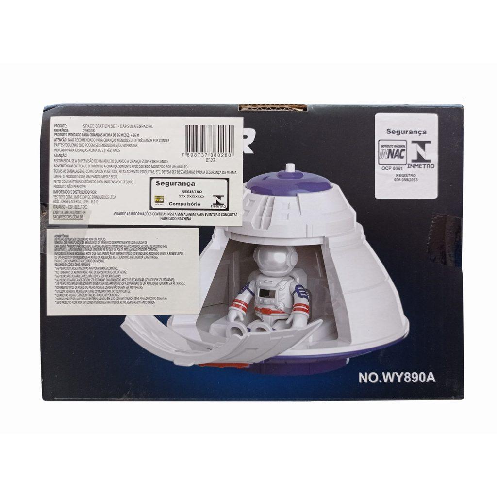 Cápsula Espacial - Space Station Set - Luz E Som - Yestoys