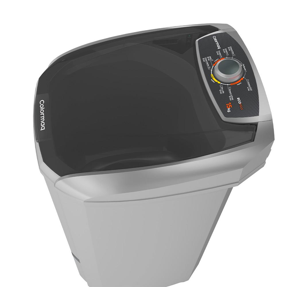 Tanquinho Colormaq 15kg Com Lavagem Por Turbilhonamento Prata 110V