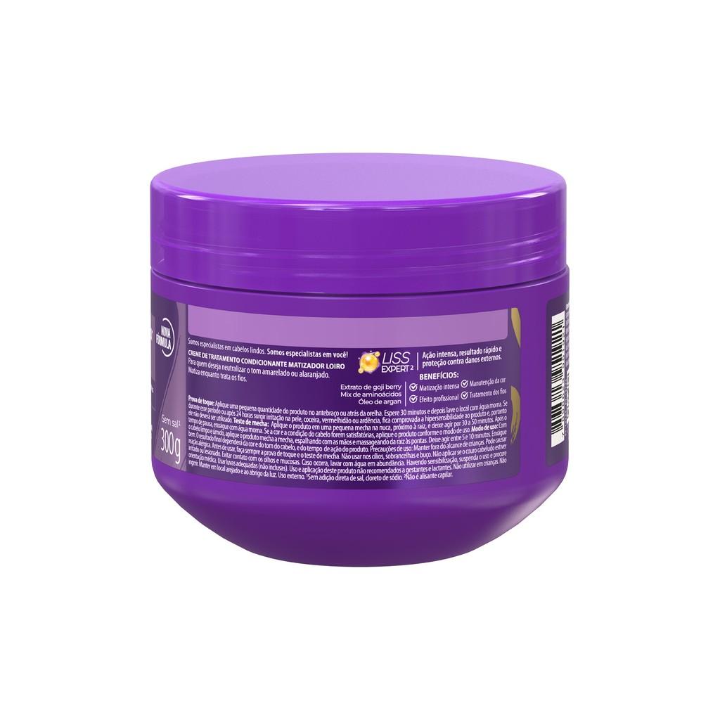 Máscara Meu Liso Matizadora Loiro Salon Line 300g